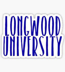 Longwood University Sticker