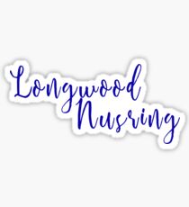 Longwood university nursing Sticker