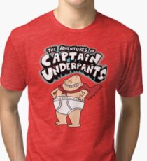 Captain Underpants! Tri-blend T-Shirt