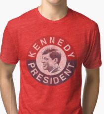 Vintage 1960 Kennedy for President T-Shirt Tri-blend T-Shirt