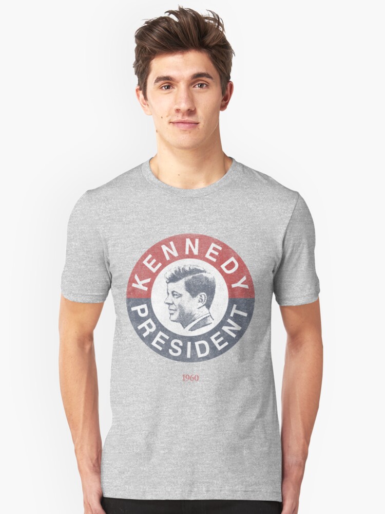 "Vintage 1960 Kennedy for President TShirt" Unisex TShirt by