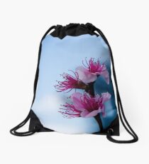 Cool Blossom Drawstring Bag