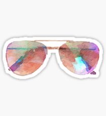 Pegatina Aviator Sunglasses Watercolor Sticker - Hipster / Trendy Meme