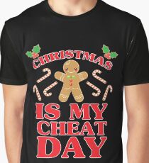 Christmas Is My Cheat Day Graphic T-Shirt
