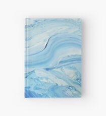 Blue Impasto Hardcover Journal
