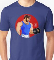 ADAM LIKES WORKINGOUT Unisex T-Shirt