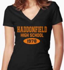 Haddonfield High School 1978 Women's Fitted V-Neck T-Shirt
