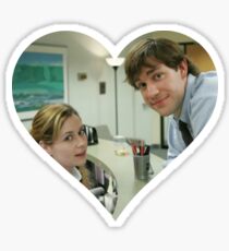 Jim and Pam Sticker