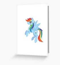 Rainbow Dash Greeting Card