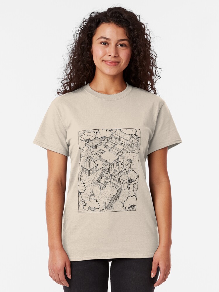 Alternate view of Purple Cloud Monastery Classic T-Shirt