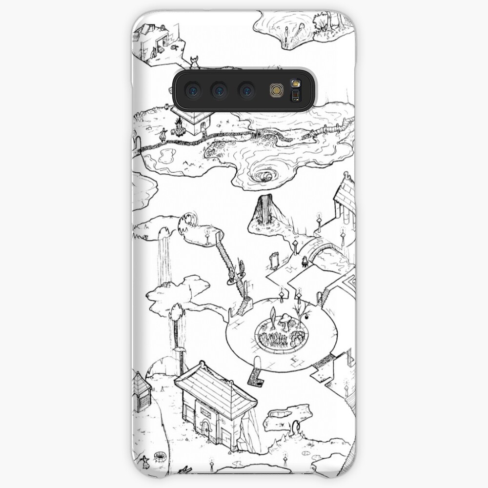 Purple Caverns Case & Skin for Samsung Galaxy