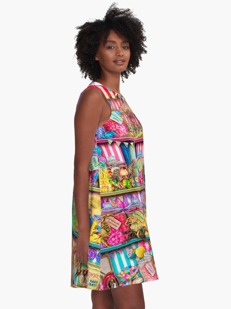 Alternate view of The Sweet Shoppe A-Line Dress