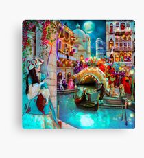 Carnival Moon Canvas Print