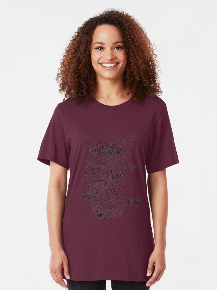 Alternate view of The Cleft of Five Worlds Slim Fit T-Shirt