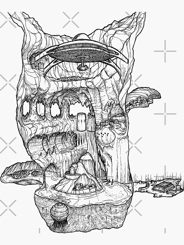 The Cleft of Five Worlds by fuseboy