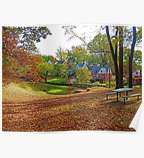 An American Suburb Poster