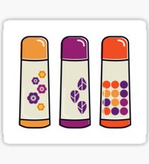 For design lovers : Original hand-drawn Thermo bottles Sticker