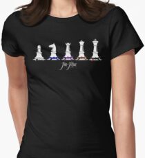 Human Chess Women's Fitted T-Shirt