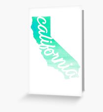 California Greeting Card
