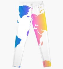 Weltkarte Leggings