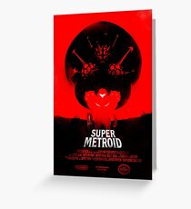 Super Metroid Greeting Card
