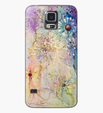 Funda/vinilo para Samsung Galaxy Flores silvestres