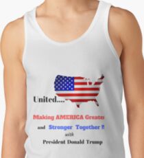 UNITED AMERICA GREATER STRONGER TOGETHER T-SHIRT Tank Top