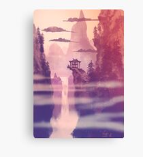 Tea House Canvas Print