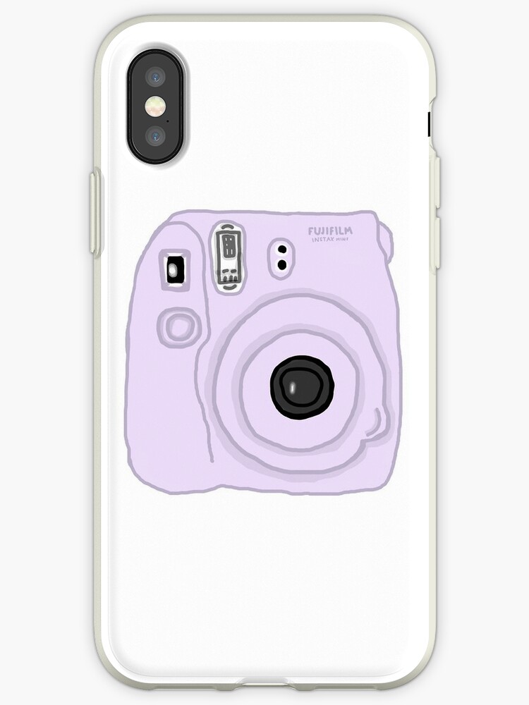 "Pink Polaroid Camera" iPhone Cases & Covers by julietthomas17 | Redbubble