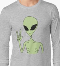 peace alien Long Sleeve T-Shirt
