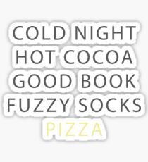 Cold Night Sticker