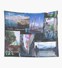 2000 FRAGMENTS ~ Storm Approaching Geneva Wall Tapestry