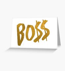 Tarjeta de felicitación Logotipo de Bo $$ - Fifth Harmony