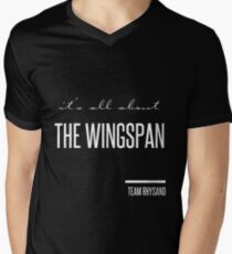 it's all about the wingspan Men's V-Neck T-Shirt