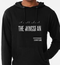 es geht nur um die Spannweite Leichter Hoodie