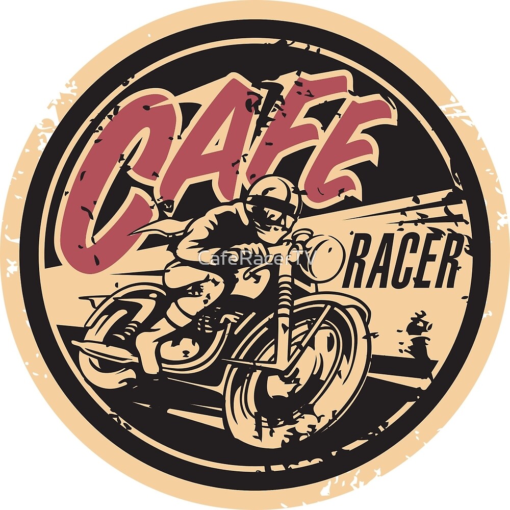  The Official Cafe Racer TV Logo by CafeRacerTV Redbubble
