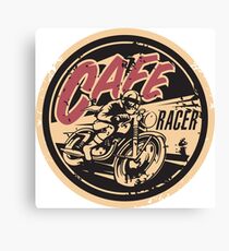 The Official Cafe Racer TV Logo Canvas Print