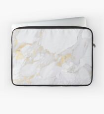 Marmor mit Gold Laptoptasche