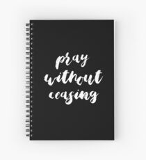 Cuaderno de espiral Cita cristiana