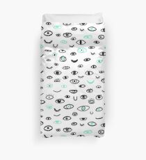 i see u Duvet Cover