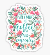 Coffee & Concealer – Juicy Palette Sticker