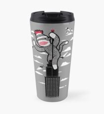 Sock Monkey Travel Mug