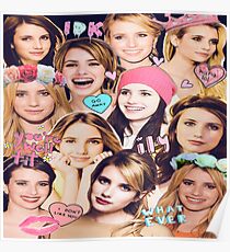 EMMA ROBERTS Poster