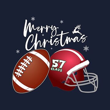 This Is My Christmas Tackle American Football' Sticker