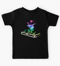 HOUSE CAT (Rainbow DJ Kitty) Kids Tee