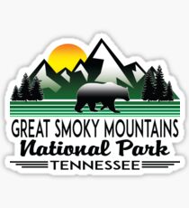 GREAT SMOKY MOUNTAINS NATIONAL PARK TENNESSEE NORTH CAROLINA GATLINBURG 4 Sticker
