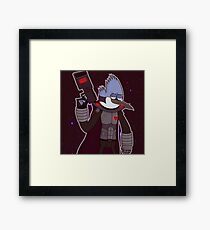 Future Mordecai Framed Print