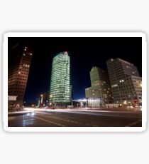 Potsdamer Platz at Night Sticker