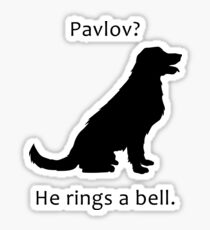 Pavlov - Dog Pun Sticker
