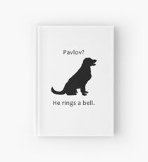 Pavlov - Dog Pun Hardcover Journal